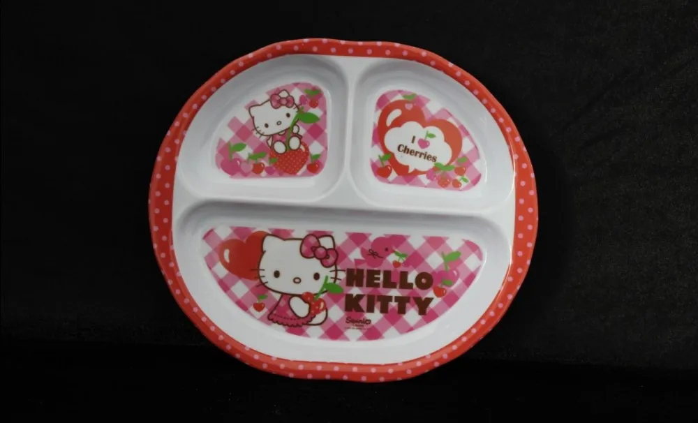 kid's 100%melamine meal plate