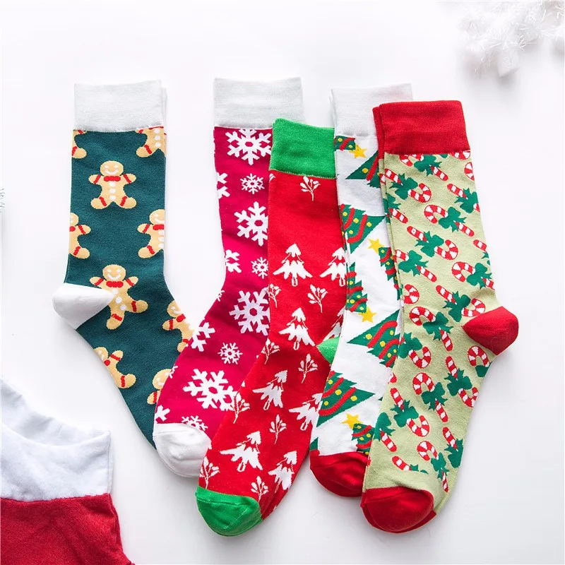 Bonypony New Christmas Cartoon Cotton Holiday Socks Wholesale Mens ...