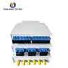 6 Port Multimode wtih ST Adapter Din Rail Patch Panel