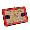 Training Equipment Magnetic Strategy Board for Basketball With Zipper