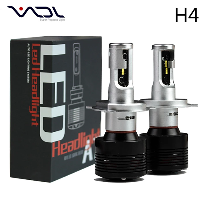 Auto Lighting System Front Headlamp Led H4 Hi Lo Car Led Headlights H1