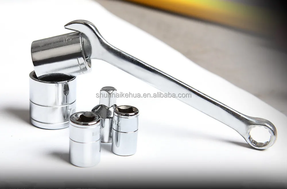 The Lowest Price Carbon Steel 12 Pcs Box Spanner Socket Set,Tool Set