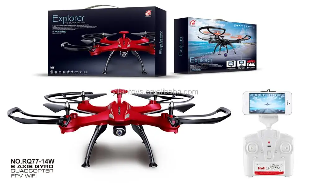 explore 6 axis gyro quadcopter