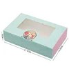 High Quality Custom Design Plastic Cake Cookies Bread Packaging Box Cake Box For Cake