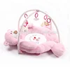 2018 OEM Baby Soft Large Play Mat Game Rug Educational Crawling Activity Play Gym Kids Blanket Children Plush Toys Bear 0-1