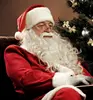 Christmas White Beard Santa Claus Wig, Santa claus Beard
