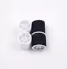 4Pcs/Lot Top quality polyester sewing threads Cones Black and White sewing machine thread Spools supplies embroidery Tools 100M