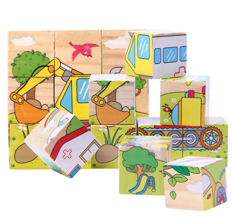 Custom Educational Kids' Games - 3D Puzzle Building Blocks
