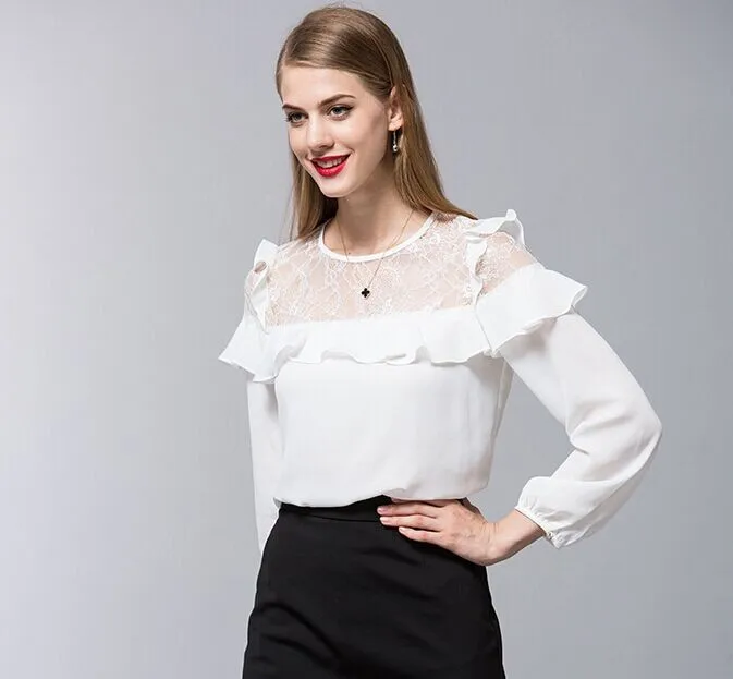 pretty chiffon blouses