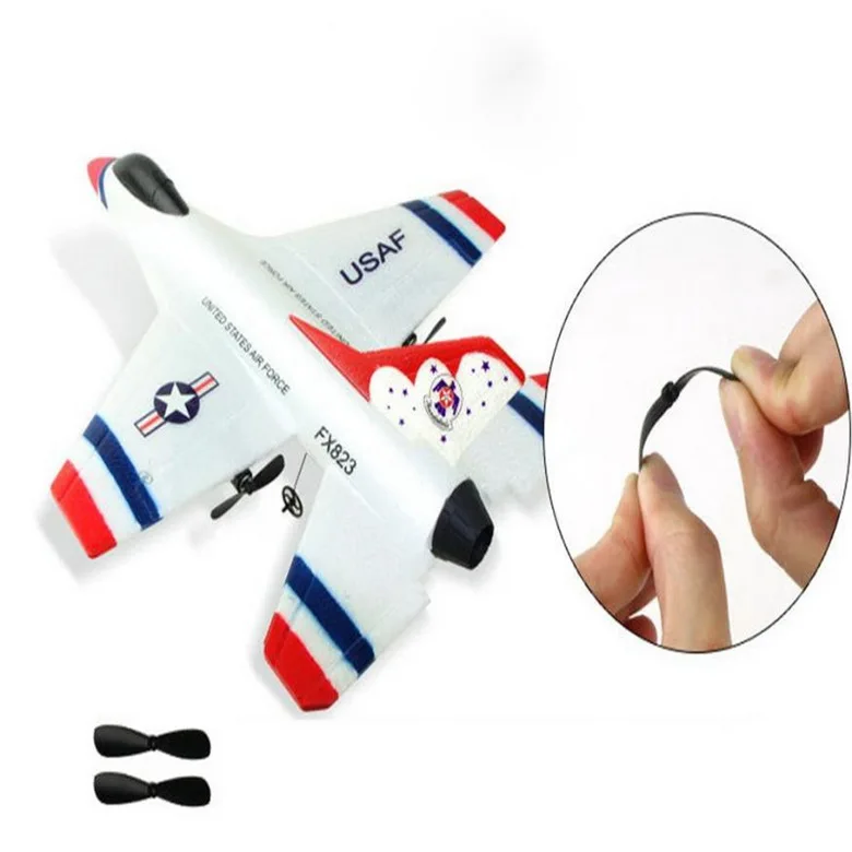Fx823 2.4g 2ch Rc Airplane Glider Remote Control Plane Outdoor