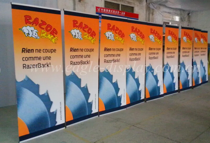 Wholesale Hanging Banner Frames Outdoor Banner Frame Stand Back