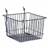 Square Design Metal Slatwall Wire Baskets