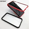 360N10 2019 trending products 360 magnetic adsorption mobile phone case for Iphone X,tempered glass phone case in top quality