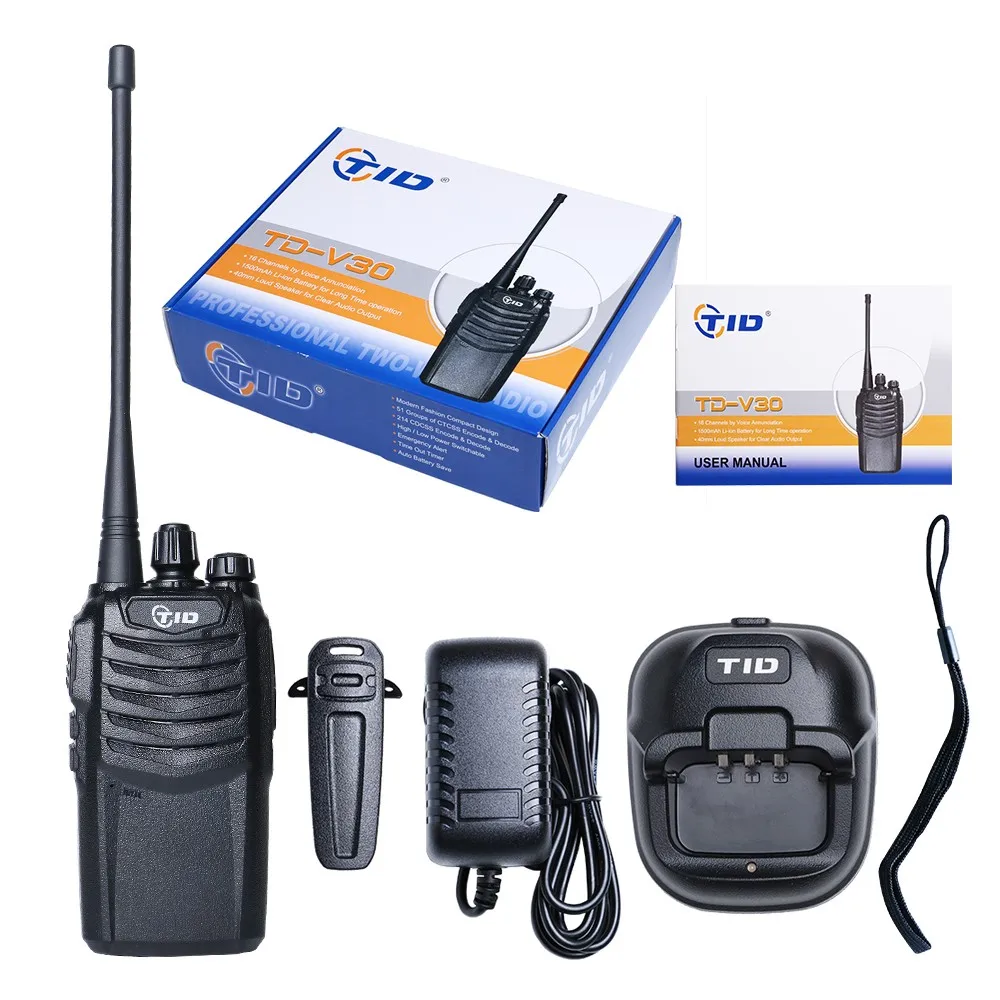 Tid Tdv30d Single Band Cheap Dmr Tier 2 Digital Radio Two Way