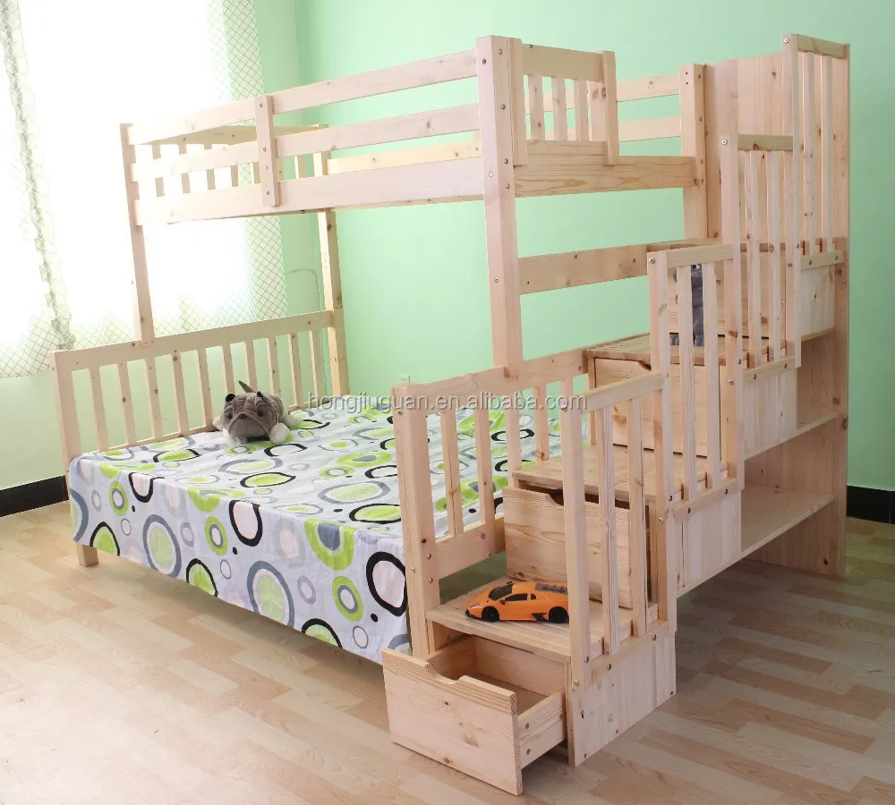 Kinderen stapelbed/lash bed met trappen/ladder kast bedden product ... Stapelbed moderne