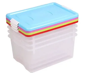 opaque plastic storage boxes