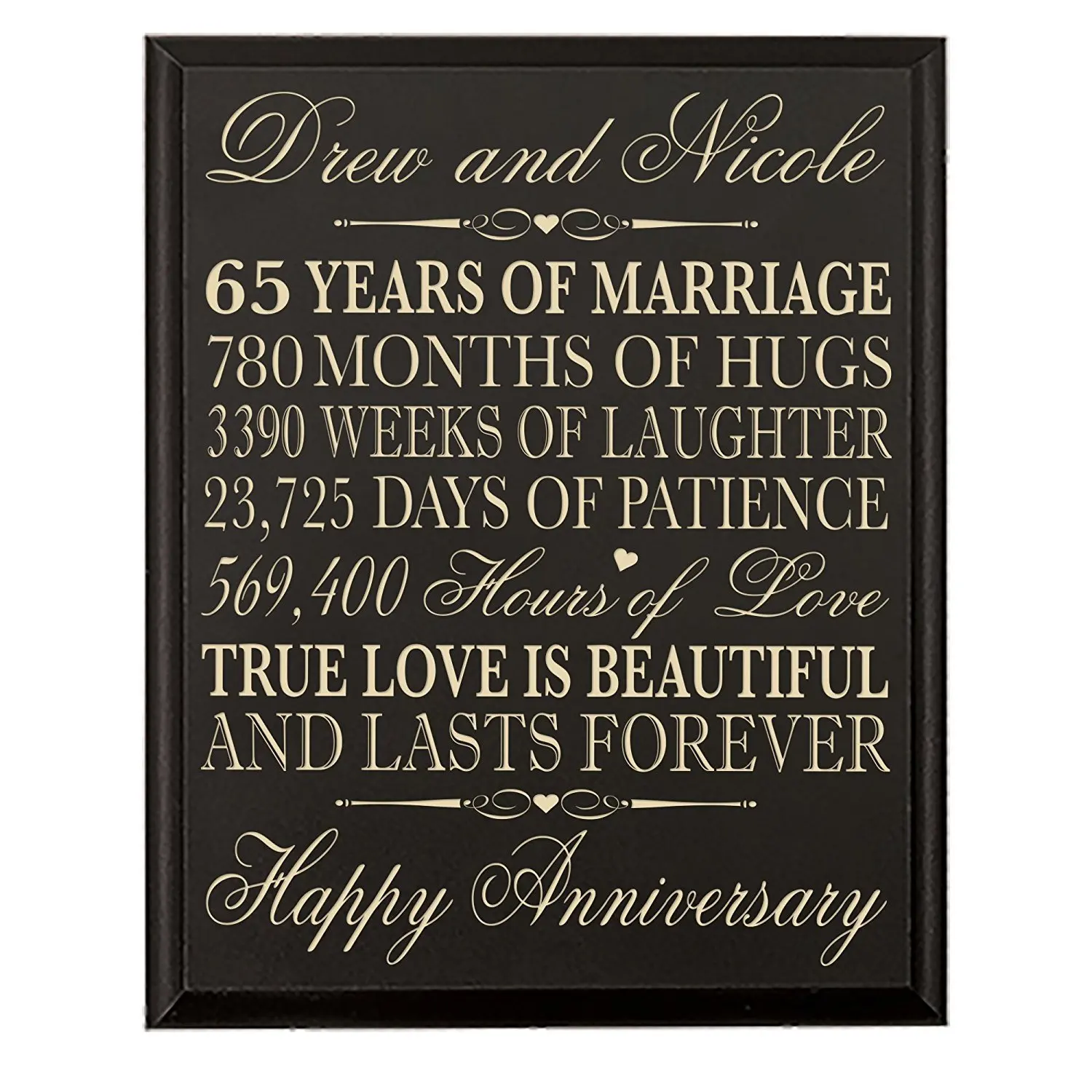 buy-personalized-65th-wedding-anniversary-wall-plaque-gifts-for-couple