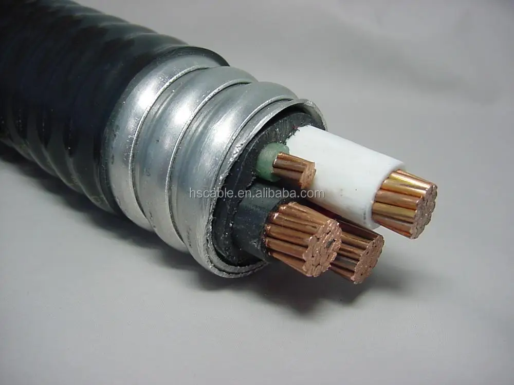 Multi Conductor Cable 1x 4c 2 Awg,Stranded Cooper,Xlpepvc With