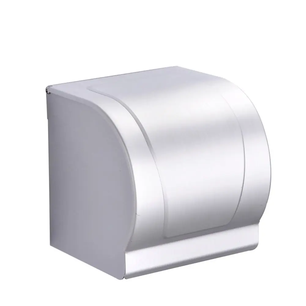 space aluminum Towel rack/ toilet paper tray/ bathroom paper holder/Thickened paper holder/Waterproof hygienic tray-A