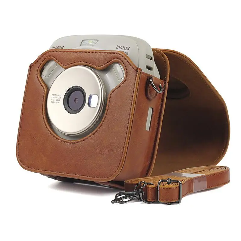 Sacoche de Protection en Cuir PU pour Fujifilm Instax Square SQ20