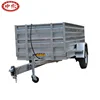 1ton 2ton customized single axle dump trailer galvanized finish