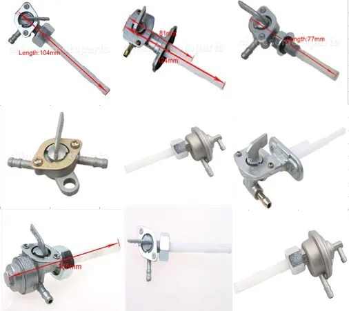 scooter petrol cock GY6 50CC motorcycle fuel cock