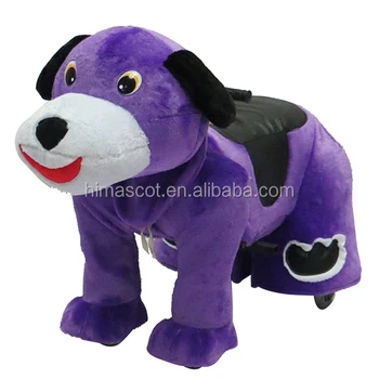 motorized plush animal scooters