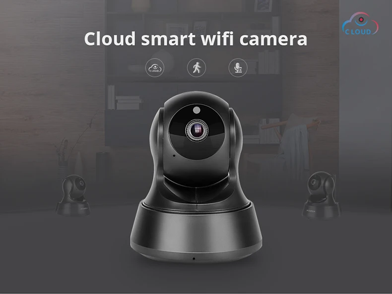 Sectec HD 1080P Two Way Audio Smart IP Wireless Cam IP Camara Security Camera Wireless Cloud Mini Wifi CCTV Camera