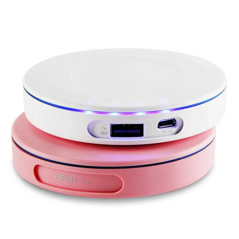 ODM OEM Power Bank Mini - Stackable Round Shape Battery