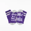 New Trendy "Master has given Dobby a Sock, Dobby is FREE" Funny Saying Knitting Word Combed Cotton Crew Socks for Men Women