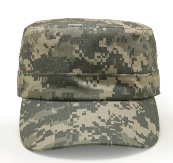 USA Army Hat Military Veteran Retired Caps Plain Baseball Cap Camouflage Black 