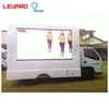 Mobile light box trailers with illuminated aluminum frame and LED lits