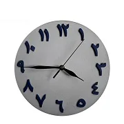 10 inch Paint MDF 3D Arabic Numbers Wooden Wall Clock 