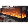 customized classic inserts decorative 2 sides or 3 side electric fireplace for sale