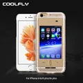 Make Calls Rechargeable External 1200 mah Battery Case for iPhone Power Bank Luxury Case for iPhone