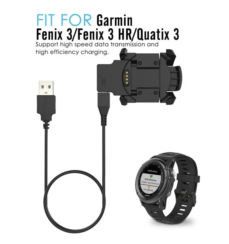 carregador garmin fenix 3 hr