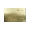 Customized metal business card brass etched business cards