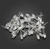 5mm LED Straw Hat WHITE BLUE GREEN YELLOW RED LEDS LIGHT BALL LAMP BEADS Light Emitting Diode