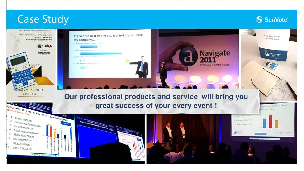 SunVote Audience  polling System