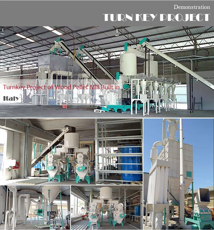 Factory direct sales disc type pellet manufacturing machine corn stalk straw small pellet machine