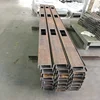 U channel steel structure cutting and welding fabrication