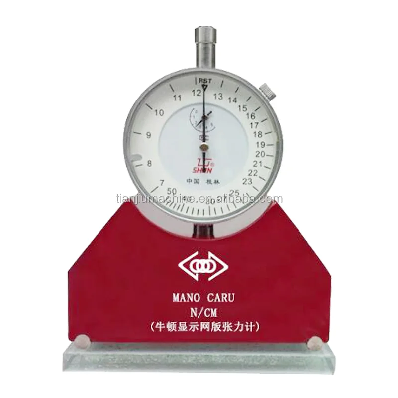 Mesh tension meter