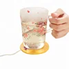 USB cup warmer coaster/Cup mat with soft pvc material