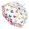 Butterfly see through bubble transparent umbrella