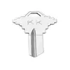 promotional durable smart metal steel brass nickel plated hotel door motor car toyota 3 button remote flip key shell
