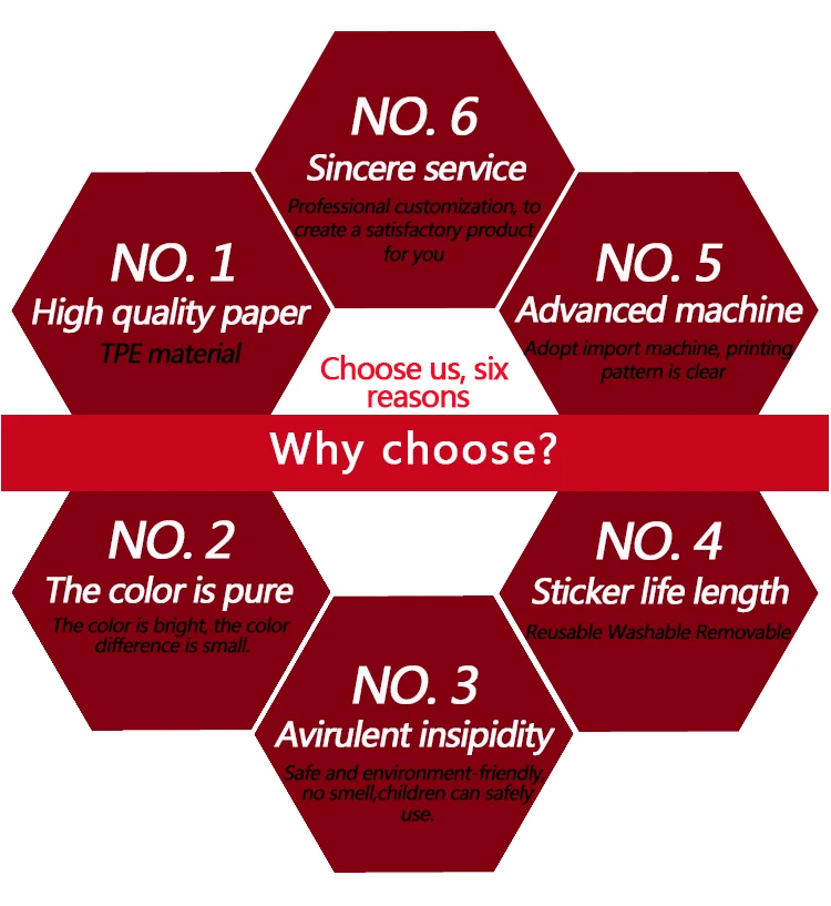 Hot selling cartoon PP clear toy sticker printing factory