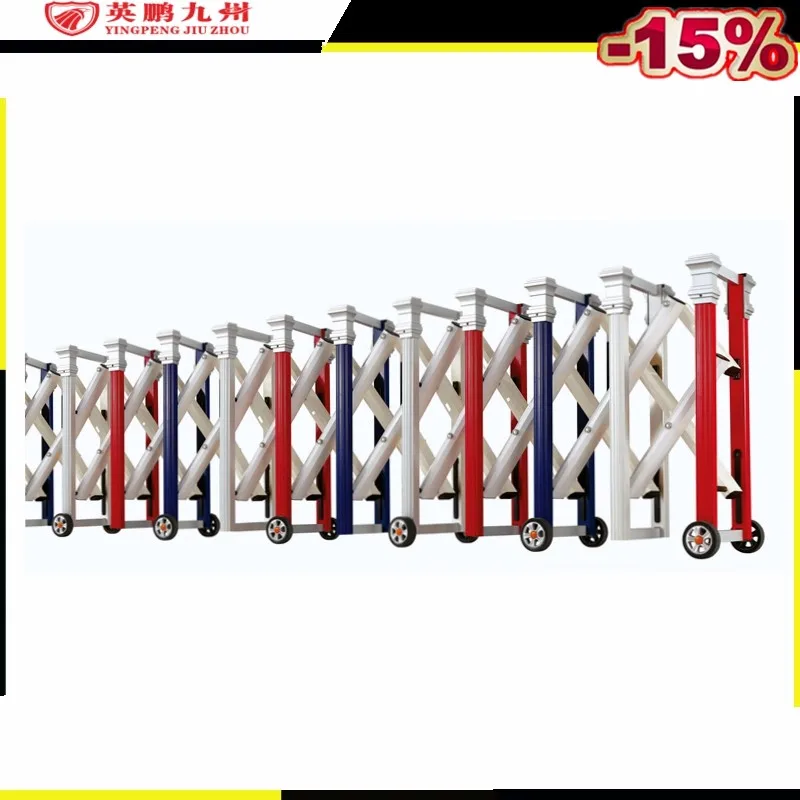 Movable Stainless Steel Expandable Fence Barrier With Wheel Buy Fence