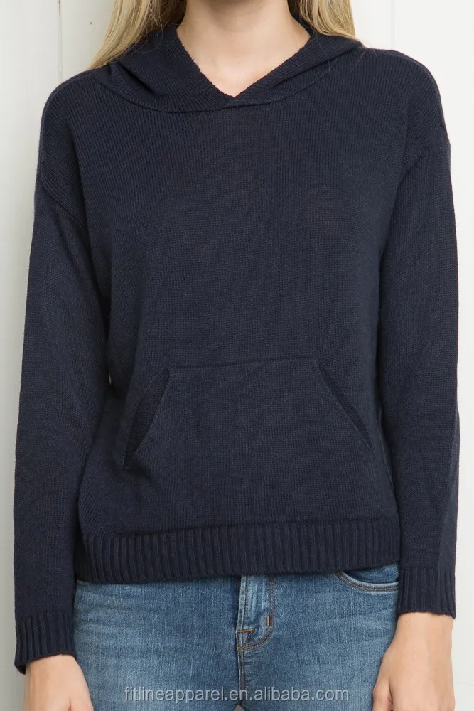 cotton cashmere hoodie womens