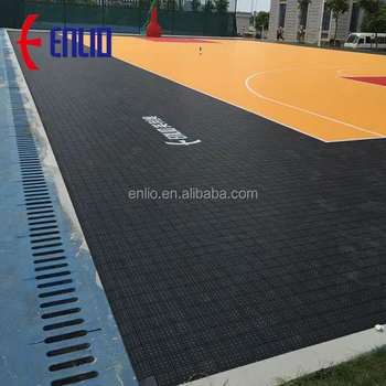 Outdoor Basketball Sports Floor Modular Tiles View Interlocking