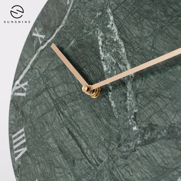 Hot Sell Luxury Natural Stone Wall Clock For Home Decor Buy Hot Sell